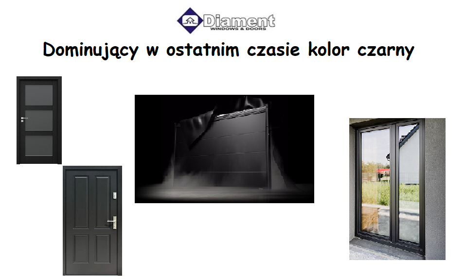 Dominujący w ostatnim czasie kolor czarny